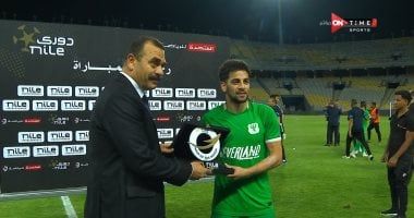 محمد الشامى أفضل لاعب بمباراة الزمالك والمصرى في الدورى
