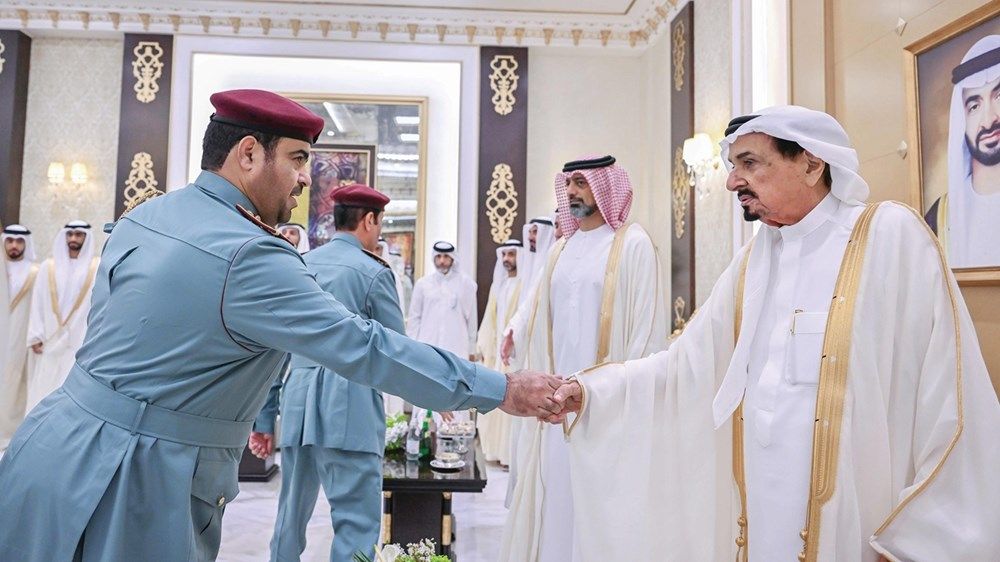 الحكام يستقبلون المهنئين بعيد الأضحى المبارك