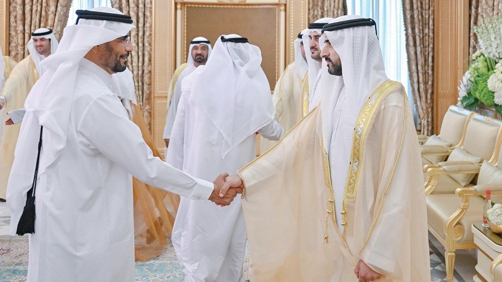 الحكام يستقبلون المهنئين بعيد الأضحى المبارك