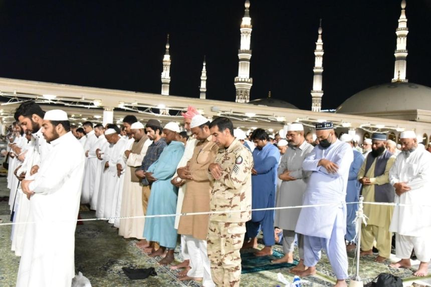 وسط تجهيزات مكثفة.. استقبال طلائع الحجاج المتعجلين في المسجد النبوي