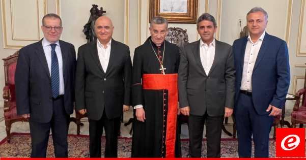 الراعي يلتقي وفدًا من "الجمهورية القوية" في هذه الأثناء في بكركي