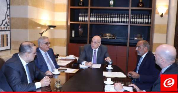 ميقاتي ترأس اجتماعا لبحث موضوع النازحين والخطة التي وضعتها المديرية العامة للامن العام لمعالجة الملف