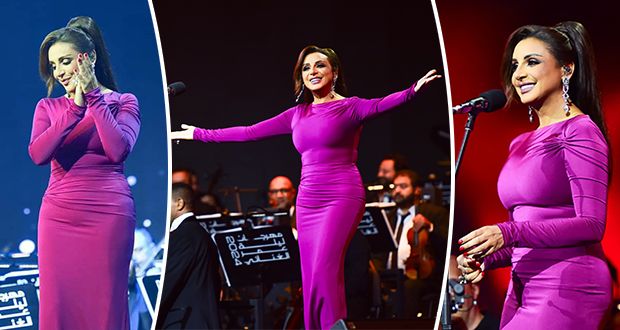 “ليلة عمر”.. أنغام تتألق بين جمهورها في الكويت