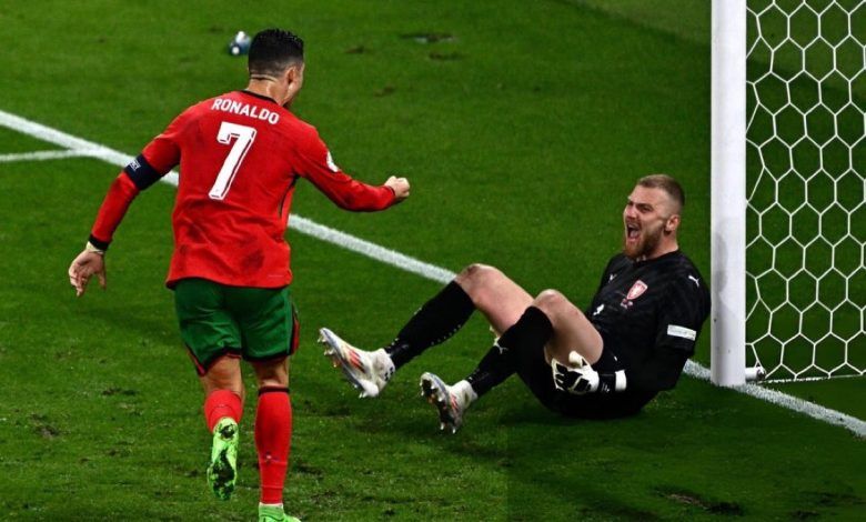 بالأرقام.. تقييم رونالدو بعد فوز البرتغال على التشيك في يورو 2024