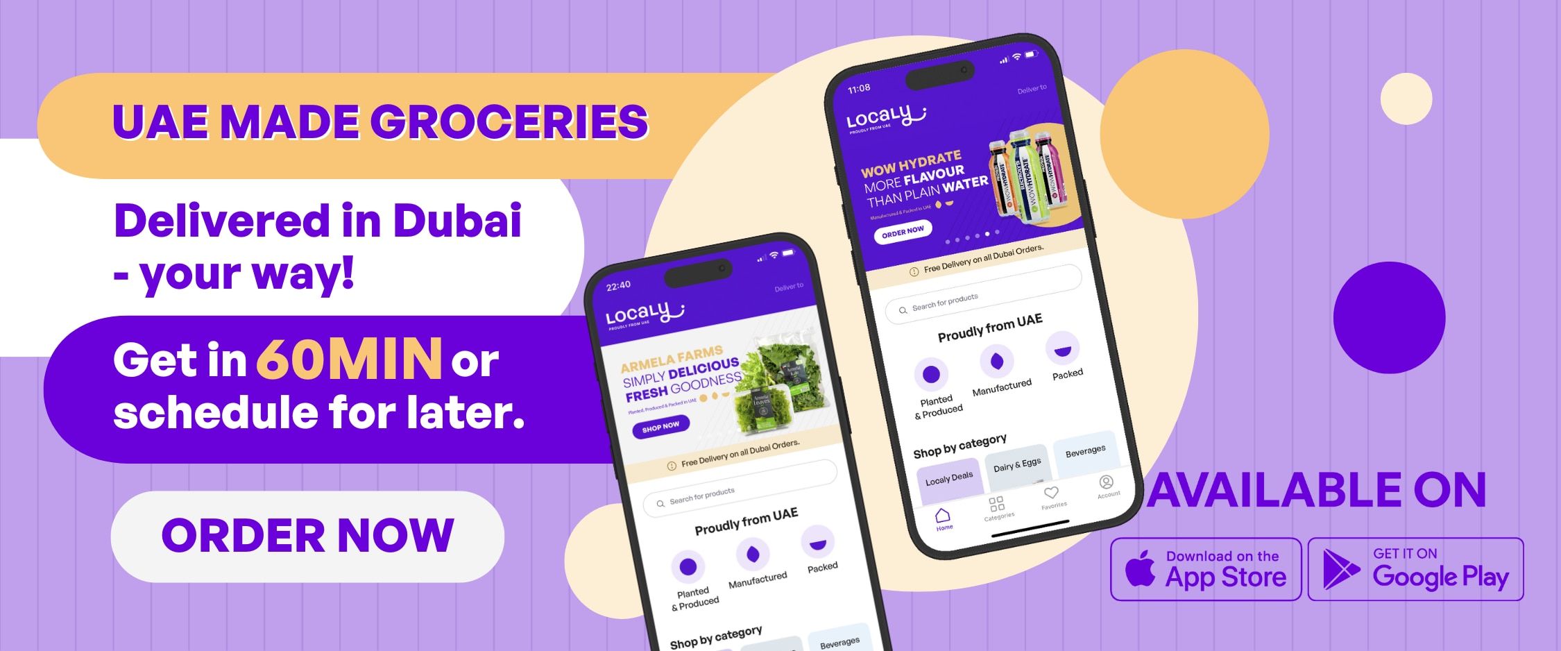 الامارات | لوكلي: أول منصة للتجارة الإلكترونية بالإمارات لمنتجات البقالة المحلية صارت هنا