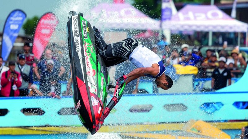 الامارات | راشد الملا يدافع عن الصدارة في مونديال الدرّاجات المائية