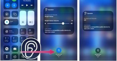 تكنولوجيا: يعني إيه؟.. أصوات الخلفية المحيطة على iPhone لمواصلة التركيز وكيفية تفعيلها
