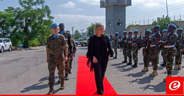 المنسّقة الخاصّة للأمم المتحدة في لبنان التقت لاثارو: لوقف تبادل اطلاق النار والالتزام بحلول مستدامة