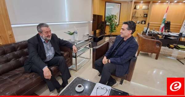 حمية تناول مع النائب الحجيري شؤونا إنمائية مناطقية تعنى بصيانة الطرق في عرسال