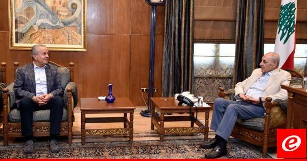 بري التقى بهية الحريري وعرض مع درغام والخازن الاوضاع العامة