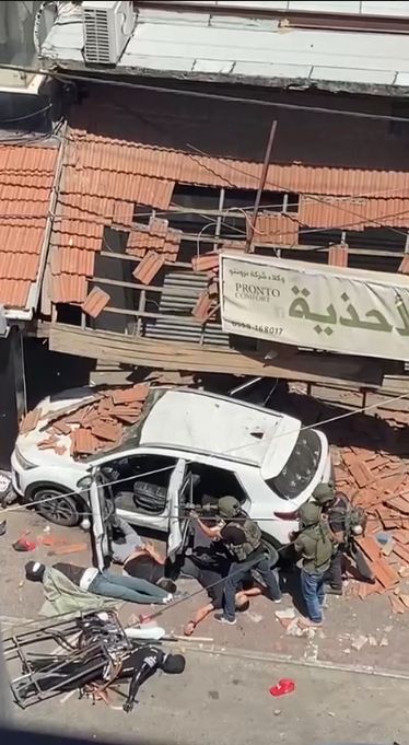 اغتيال 3 شباب فلسطينيين على يد قوات خاصة إسرائيلية في قلقيلية.. صور