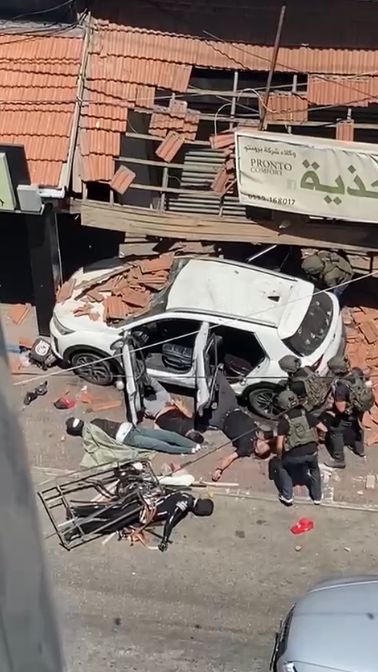 اغتيال 3 شباب فلسطينيين على يد قوات خاصة إسرائيلية في قلقيلية.. صور