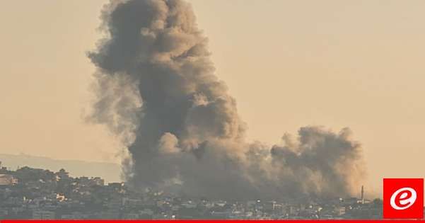 "النشرة": غارة إسرائيلية استهدفت مدينة الخيام الجنوبية