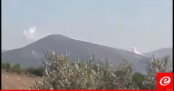 استهداف تلة العزية باتجاه دير ميماس ونجاة فرق الدفاع المدني المتواجدة هناك