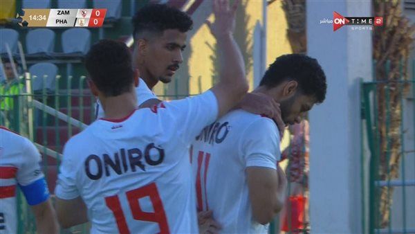 الدوري المصري.. الزمالك يتقدم على فاركو في الشوط الاول