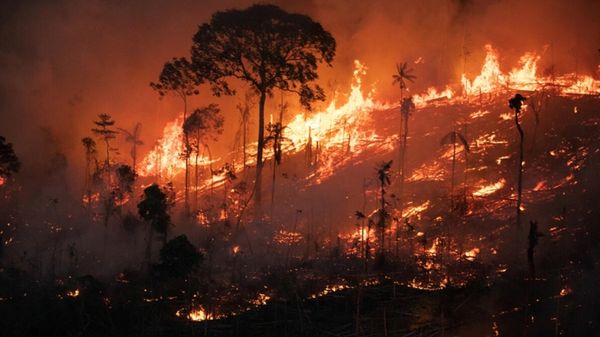 حرائق مستعرة في البرازيل