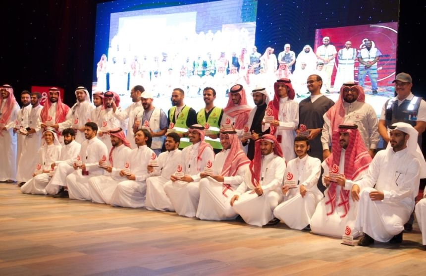 550 متطوعًا قدموا الخدمات الإسعافية لـ 26950 حاجًا في المشاعر