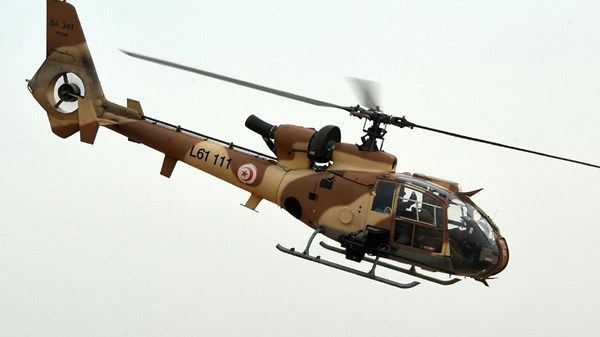 مقتل طيار بتحطم مروحية عسكرية بتونس