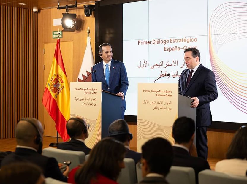 الخليج اليوم .. قطر وإسبانيا تدعوان إلى وقف فوري ودائم لإطلاق النار في غزة