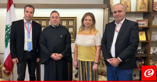 بوعبود عرض مع أعضاء بالمجلس الدولي لحقوق الإنسان التحضيرات لندوة حول حقوق الإنسان بلبنان