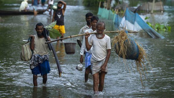 ارتفاع حصيلة ضحايا الفيضانات بولاية آسام الهندية إلى 37 قتيلًا