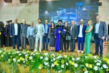 جامعة الروح القدس - الكسليك احتفلت بتخريج "دفعة الثبات"