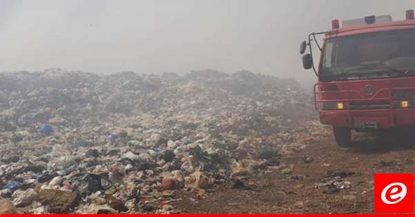 حريق كبير في مكب سرار في عكار والاهالي يناشدون الجيش ارسال طوافة لاطفائه