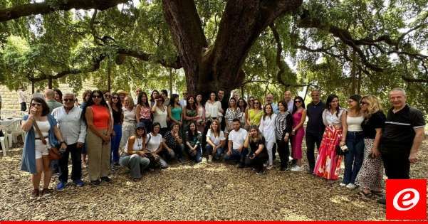 جولة لنادي الصحافة في عاليه وعين تراز ورشميا والرملية بدعوة من جمعية الثروة الحرجية