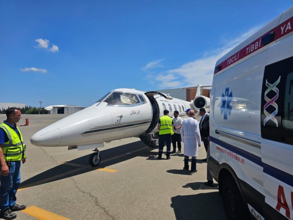 بطائرة الإخلاء الطبي.. نقل مواطنة مصابة من أذربيجان إلى المملكة