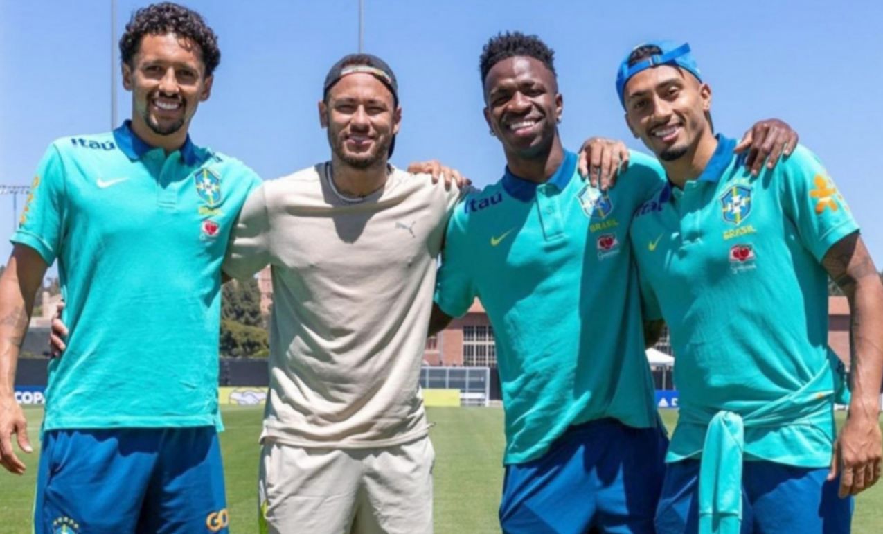 نيمار يدعم منتخب البرازيل استعدادًا لخوض أولى منافسات بطولة كوبا أمريكا (صور)