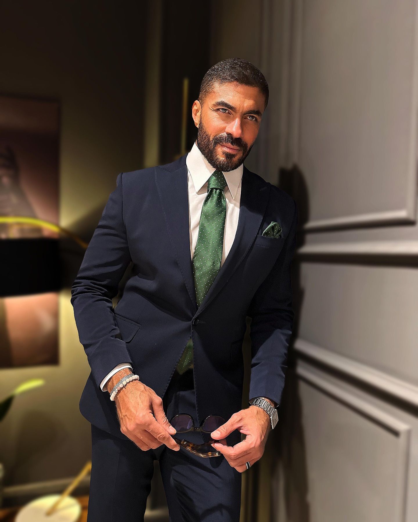 شاهد أناقة خالد سليم فى أحدث جلسة تصوير