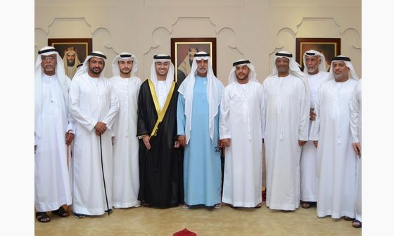 نهيان بن مبارك يحضر أفراح الصيعري والكثيري