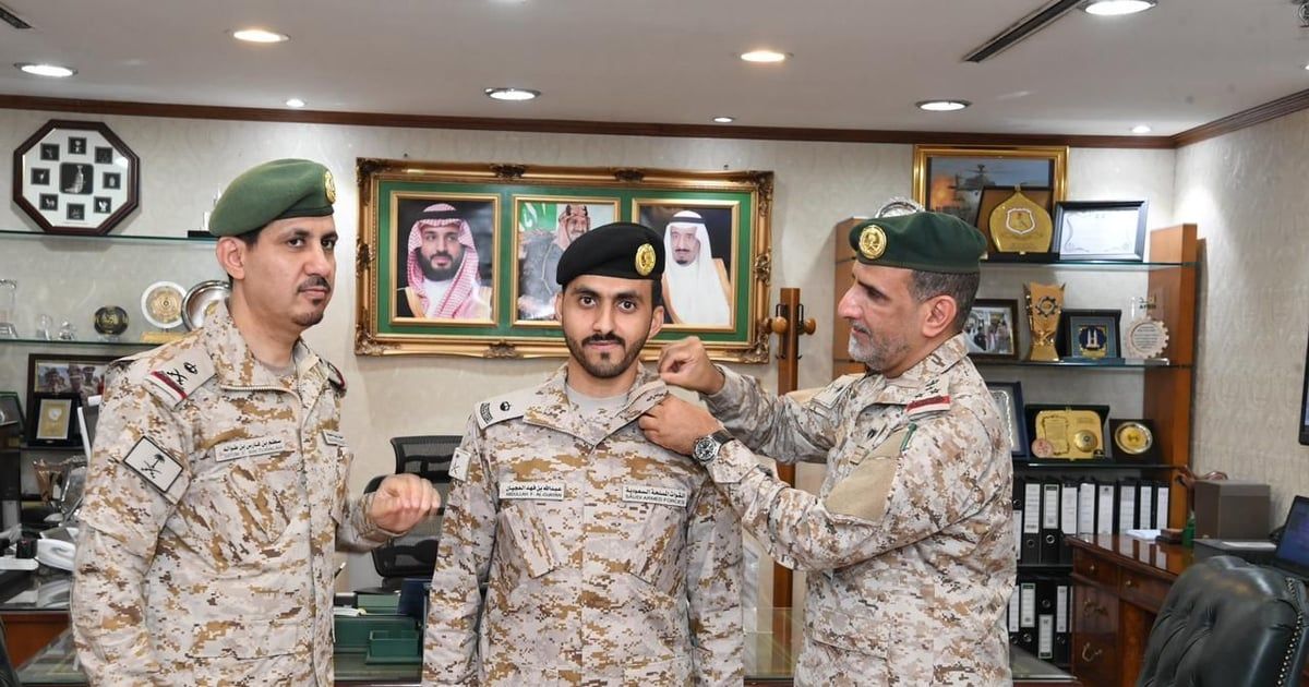 "العجبان" إلى رتبة "رائد" بمراسم القوات المسلحة