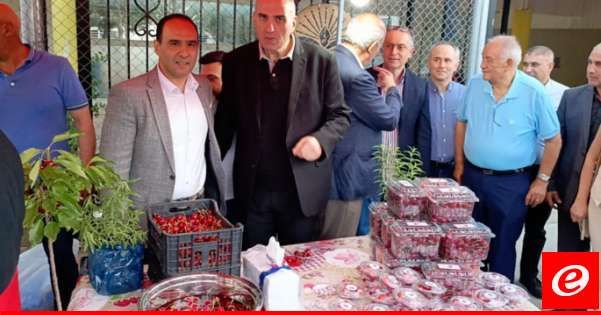 لويس لحود رعى مهرجان الكرز الاول في قاع الريم