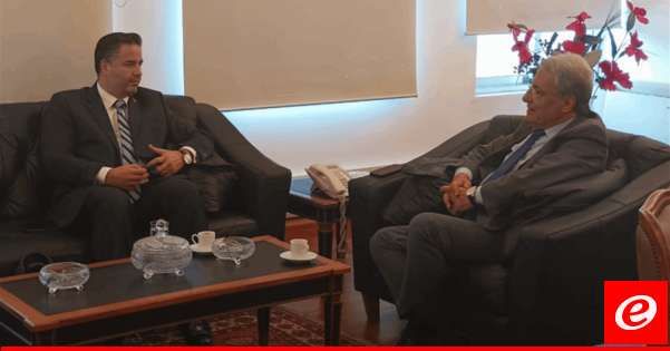 لقاء بين وزيري العدل والإقتصاد وبحث في قضايا مشتركة