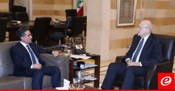 حمية بحث مع ميقاتي بموضوع "تلغراف": الهدف تشويه سمعة المطار وسنتخذ الإجراءات اللازمة