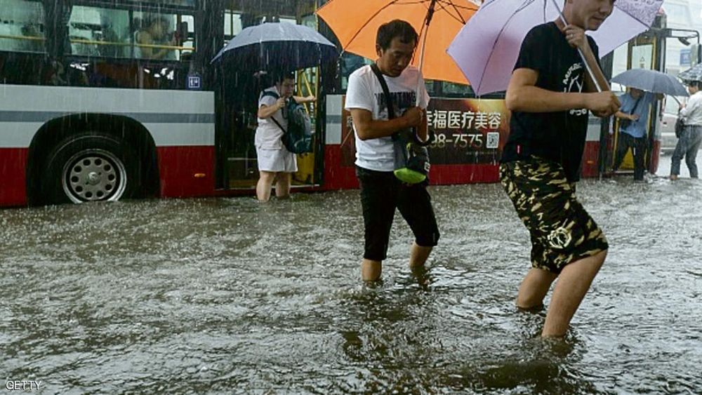 الصين تجدد إصدار إنذار باللون البرتقالي لمواجهة العواصف