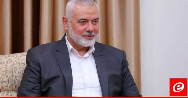 هنية: حماس أبدت مرونة كاملة ووافقت على كل المشاريع بشرط وقف الجرائم وإنهاء العدوان