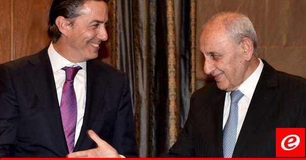 "mtv": برّي أوصل رسالة حزب الله لهوكشتاين الذي عاد إلى إسرائيل ليقول للمسؤولين أن الموقف لم يتبدّل