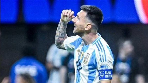 شعار الاولمبياد الخاص “وش السعد” على ميسي في كوبا أمريكا