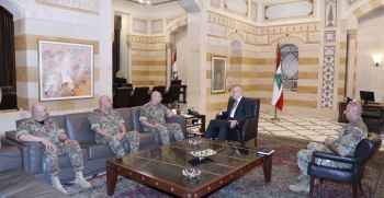 ميقاتي التقى قائد الجيش وعرض مع جونسون اخر التطورات السياسية وبحث مع البيسري في الوضع الامني