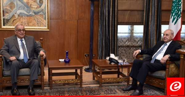 بري تابع مع بو حبيب المستجدات السياسية واستقبل السفيرين الإيراني والأوسترالي