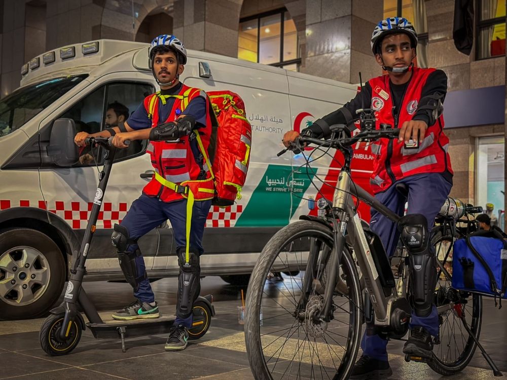 مسؤول بالهلال الأحمر السعودي لـ"اليوم": التعامل مع الحالات الطارئة بالحج يتم بدقة عالية