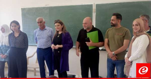 هنادي بري من النبطية إلى الطلاب: في وقت تأتون فيه إلى مراكز الإمتحانات طلاب العدو يختبئون ويخافون الذهاب إلى المدارس