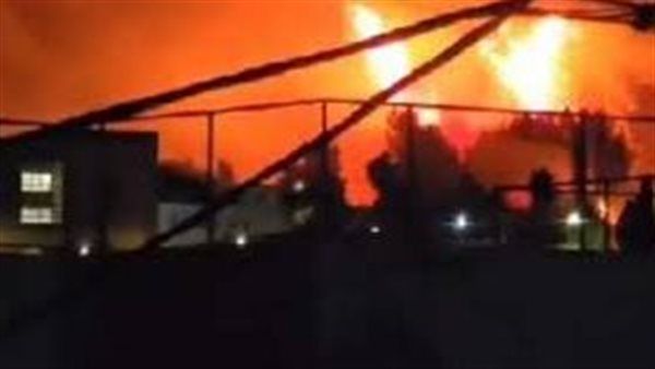 اندلاع حريق هائل في قاعدة عسكرية بالقدس