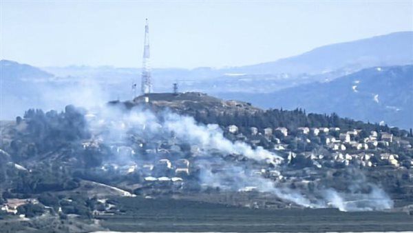 حزب الله يحرق مستوطنة المطلة