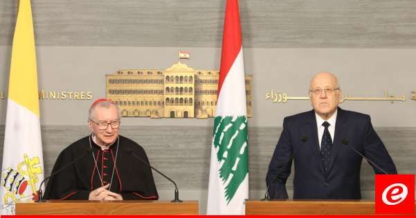 بارولين من السراي: البابا فرنسيس قلقٌ لجهة عدم إنتخاب رئيس جديد للجمهورية في لبنان حتى الآن