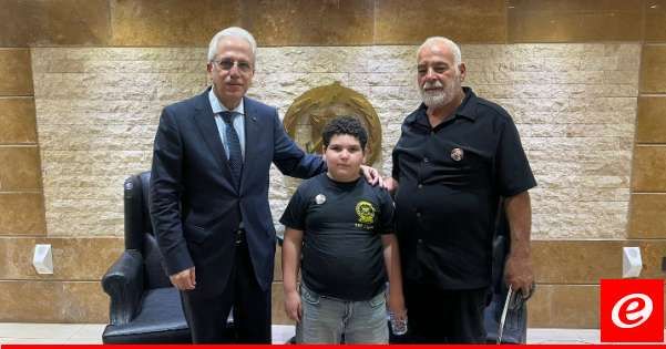 خطّار استقبل عائلة الشهيد محمد بيدي: كان مثالاً للعنصر المقدام المتفاني في سبيل تأدية رسالته الوطنية