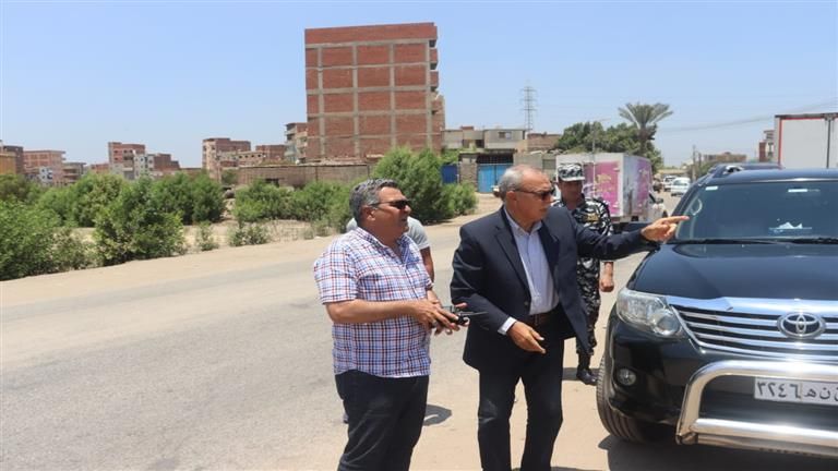 بالصور.. محافظ القليوبية يجرى جولة تفقدية في بنها