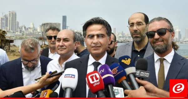 حمية: سنبدأ ببيع مخلفات انفجار مرفأ بيروت إفساحًا لمساحات واسعة ستكون جاهزة للاستثمار